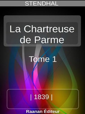 cover image of La Chartreuse de Parme 1